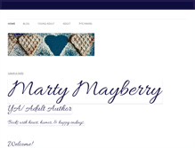 Tablet Screenshot of martymayberry.com